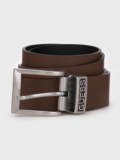 Reversible belt with two buckles - 3