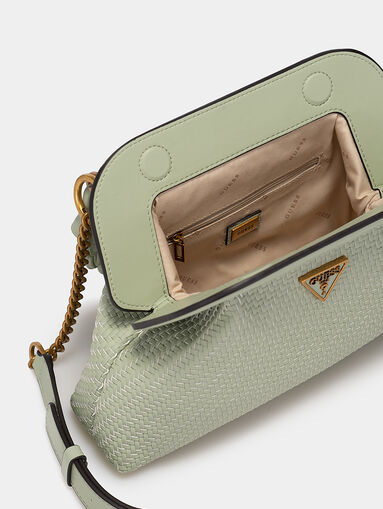HASSIE crossbody bag in pale green color - 5