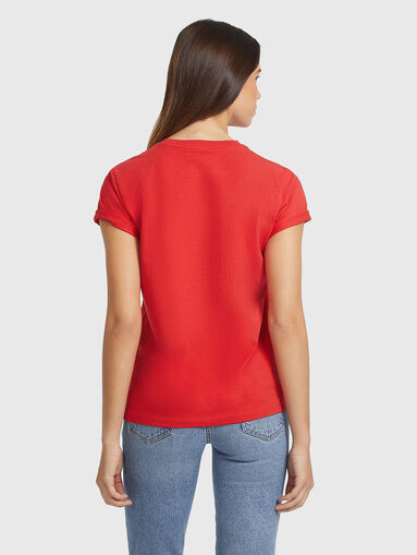 T-shirt in black with front logo  - 3