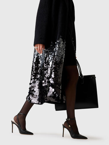 VICKY sequin knit coat - 4