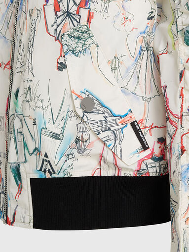 Bomber with art print - 4