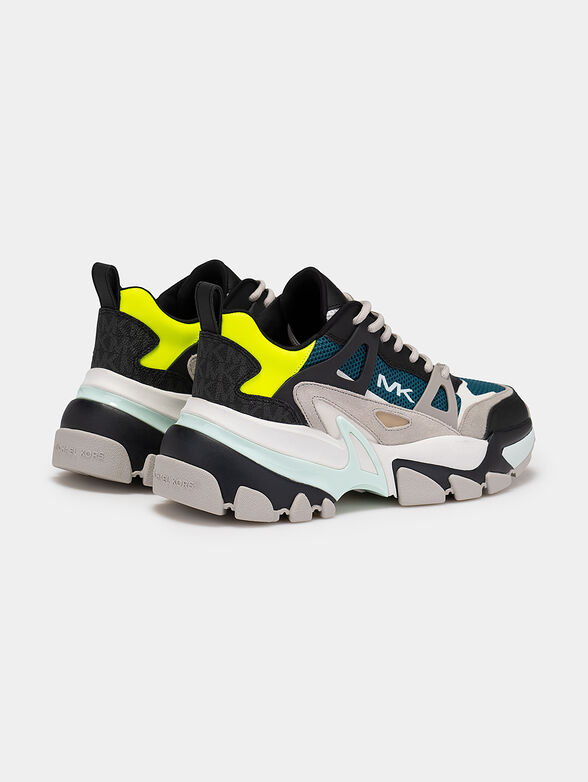 NICK sneakers with neon accents - 3