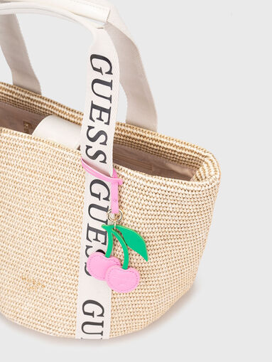 Knitted bag with accent logo - 4