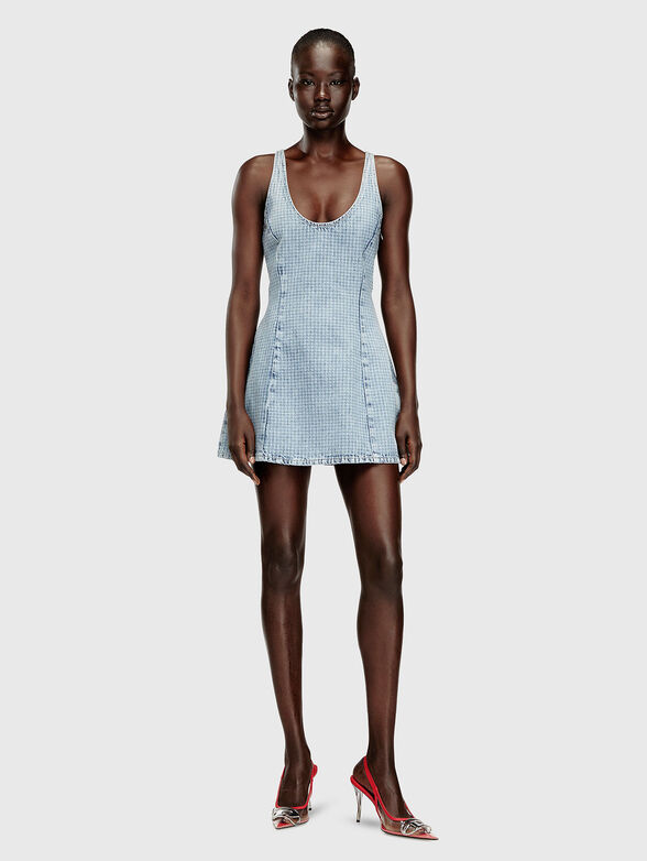 DE-SWEENEY-S1 denim dress  - 1