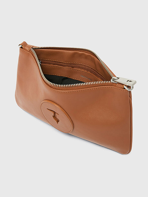 Leather bag with logo - 2