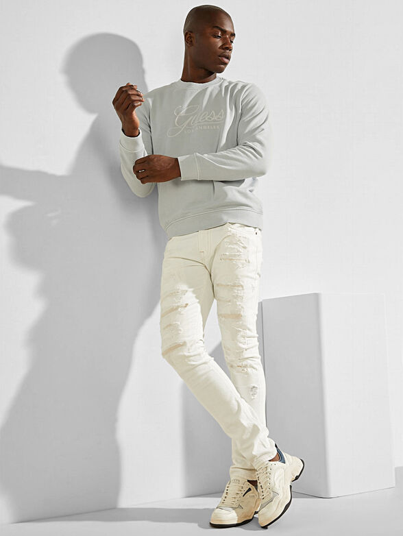 MELVYN sweatshirt with logo embroidery - 1