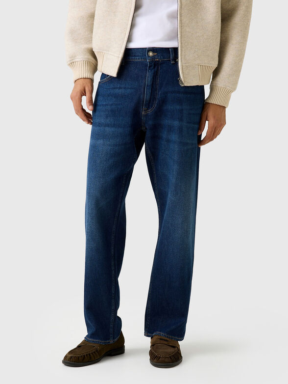 DAMON straight leg relaxed jeans - 1