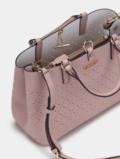 AMARA GIRLFRIEND bag with laser perforations - 5