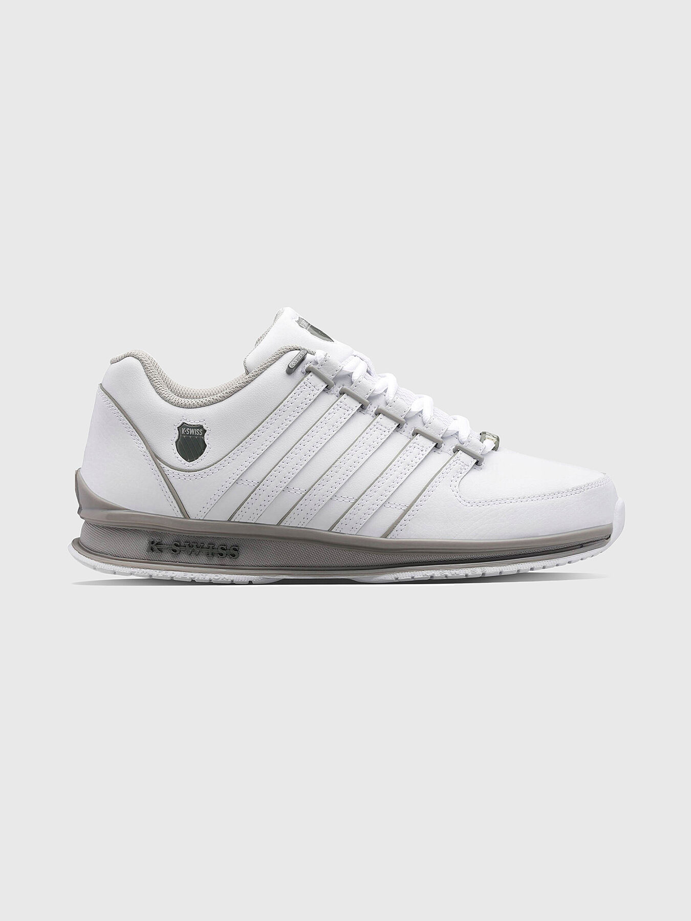RINZLER white leather sneakers brand K SWISS Globalbrandsstore en