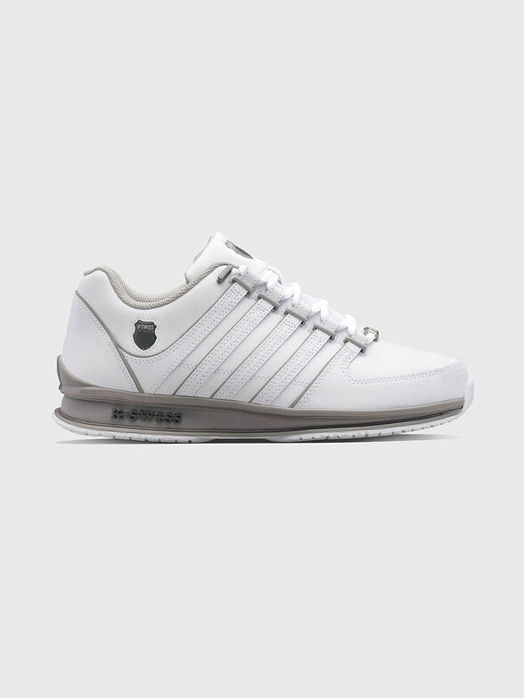 RINZLER white leather sneakers - 1