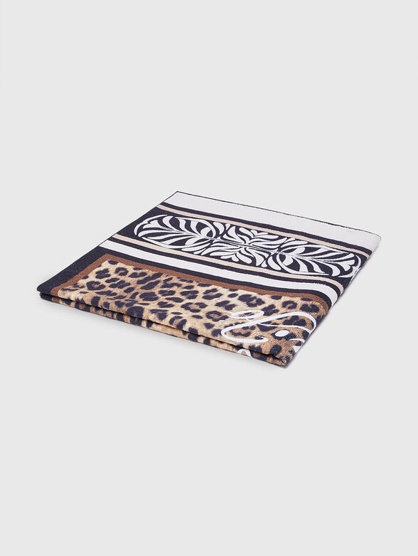 Animal print beach towel - 1