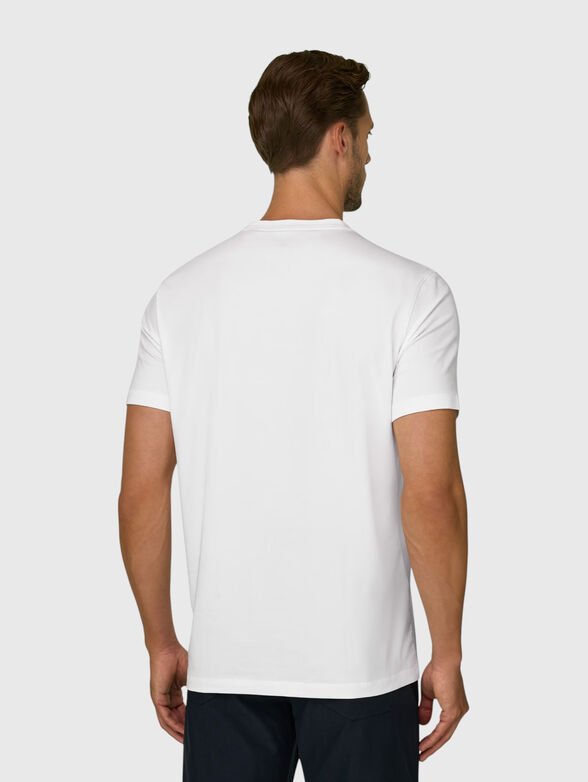 White cotton t-shirt - 3