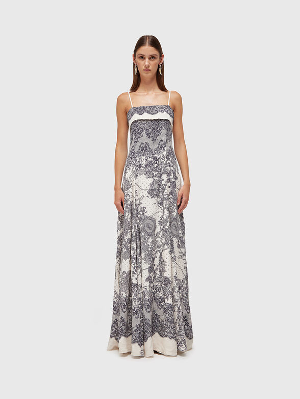 Viscose maxi dress - 1