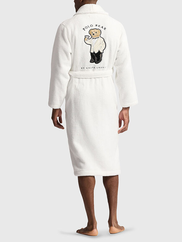Robe with Polo Bear embroidery on the back - 2