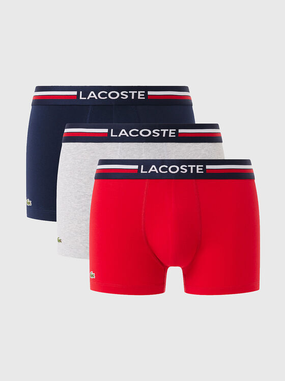 Комплект от три чифта боксерки с лого - 1