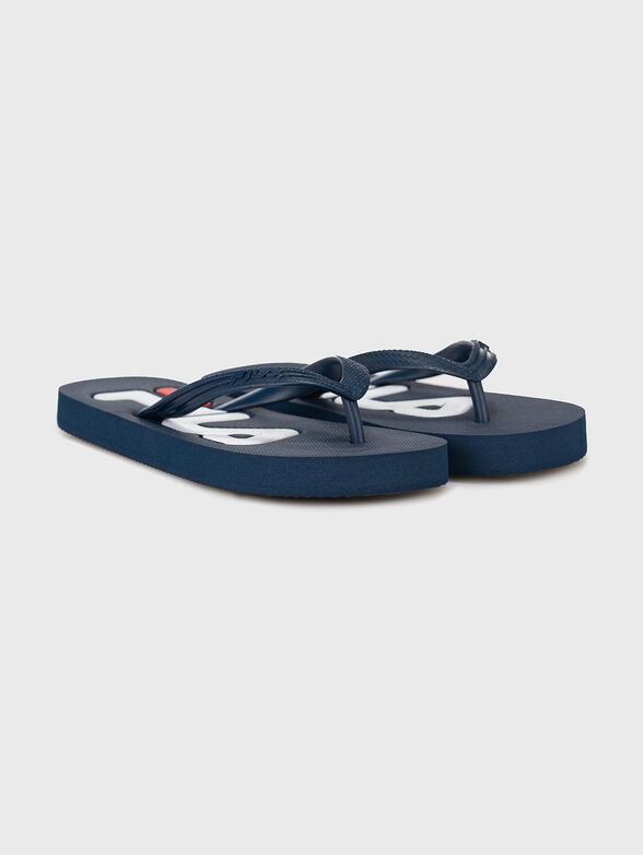 TROY black flip-flops - 2