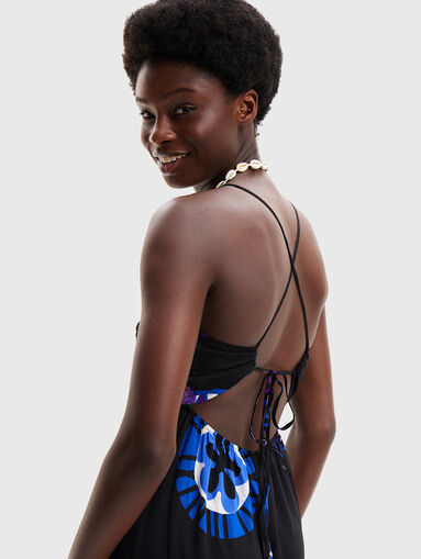 Jumpsuit with bare back - 2