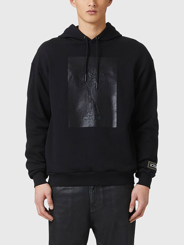 Hooded sweatshirt with print - 1