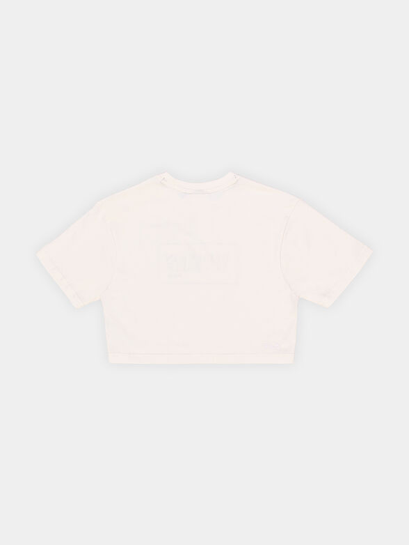 BRIONNE cropped with print - 2