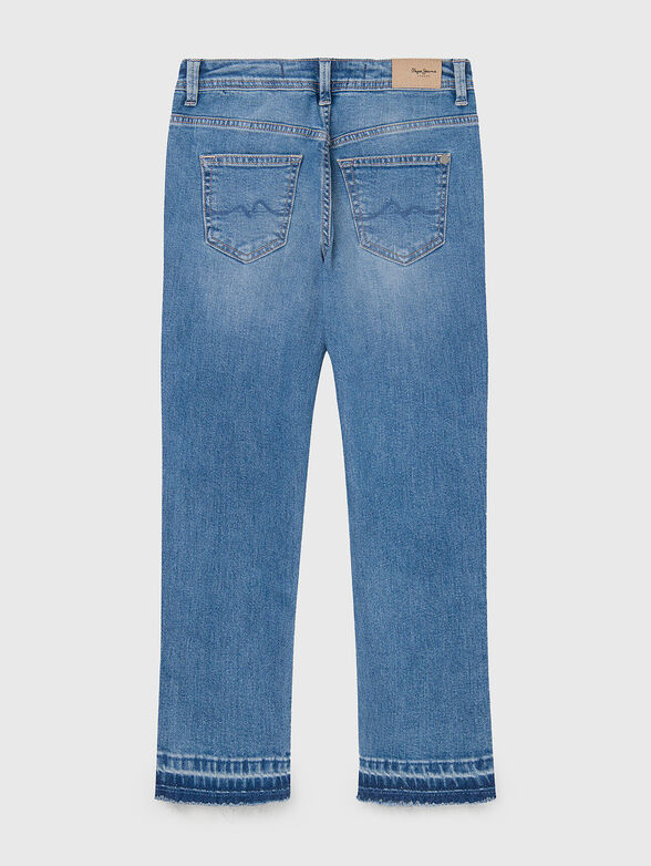 High waisted slim jeans - 2