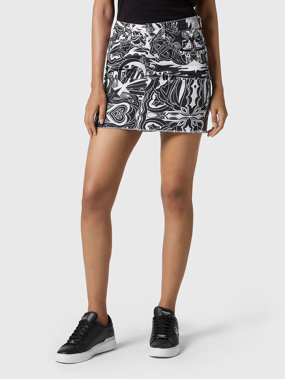 TRIBAL CIRCUS mini skirt - 1