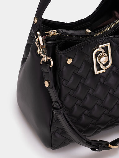 Bag in black color with metal details - 5