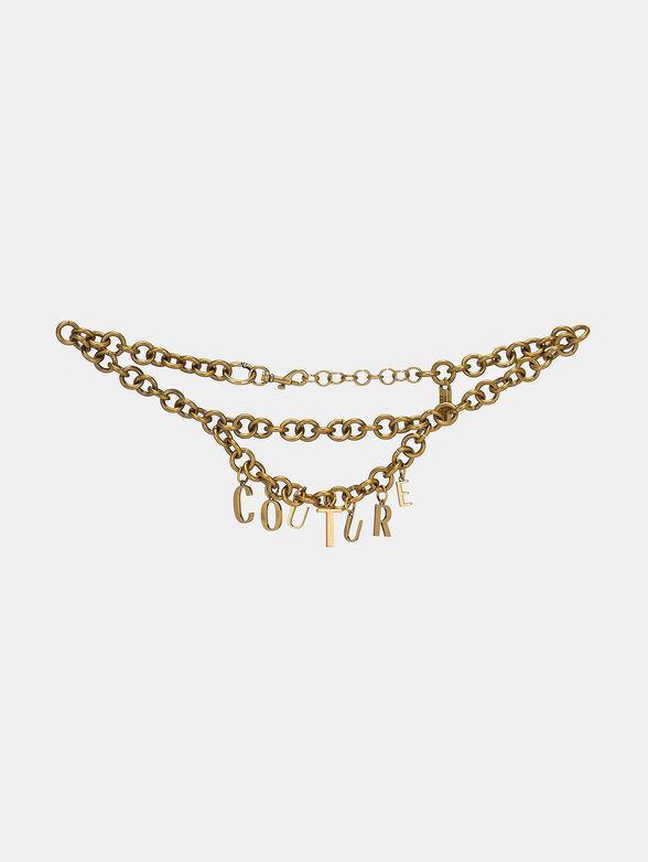 Belt chain with logo details - 1