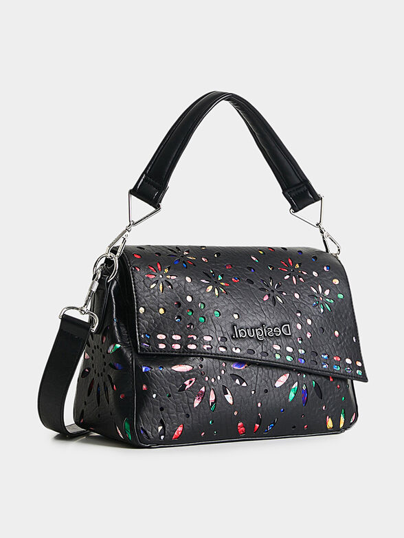 Crossbody bag with floral print - 2