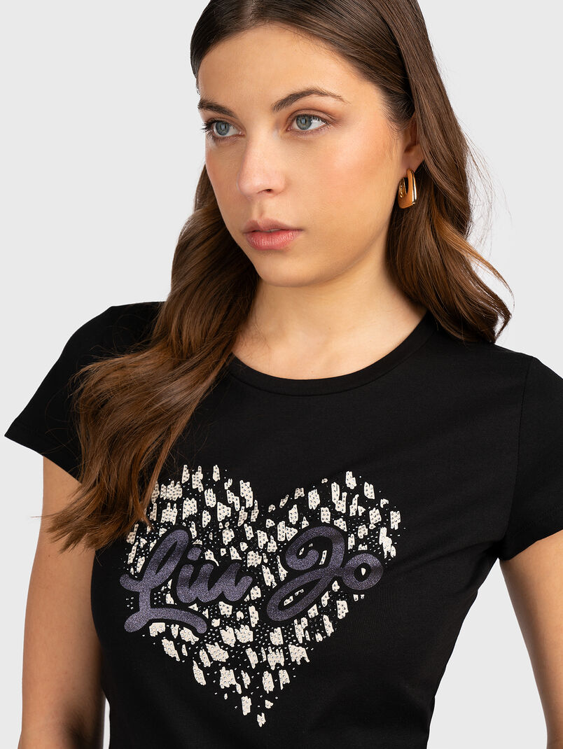 T-shirt with rhinestones - 3