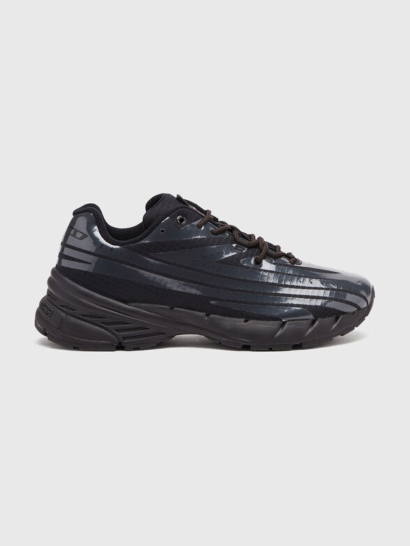 D-AIRSPEED black sneakers with metallic effect - 1