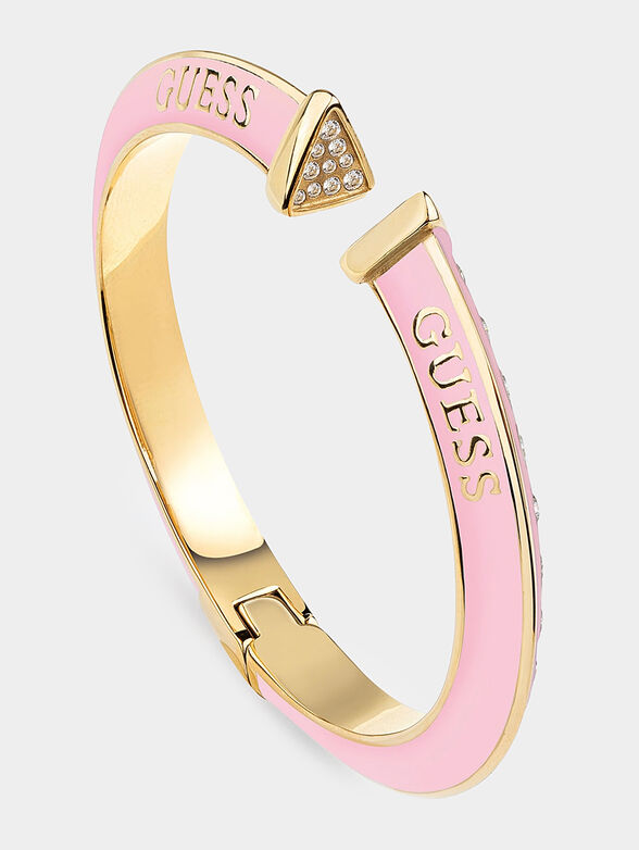HOOPS DON'T LIE pink bracelet  - 1