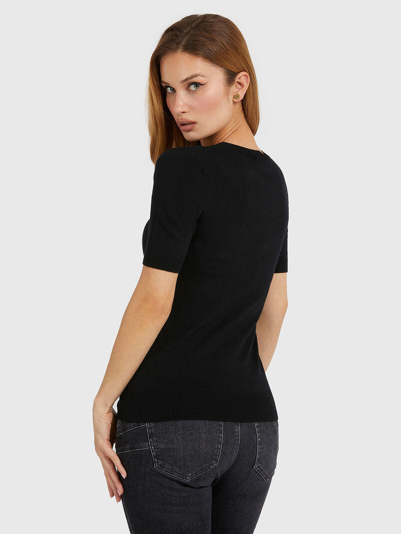 ELORA black T-shirt - 3