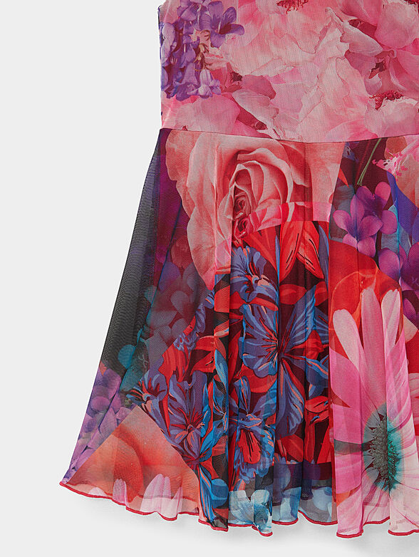 OLIVIA dress with floral accents - 5