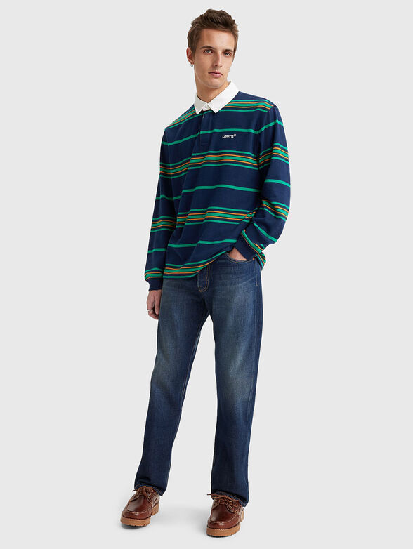 501® dark blue jeans - 0