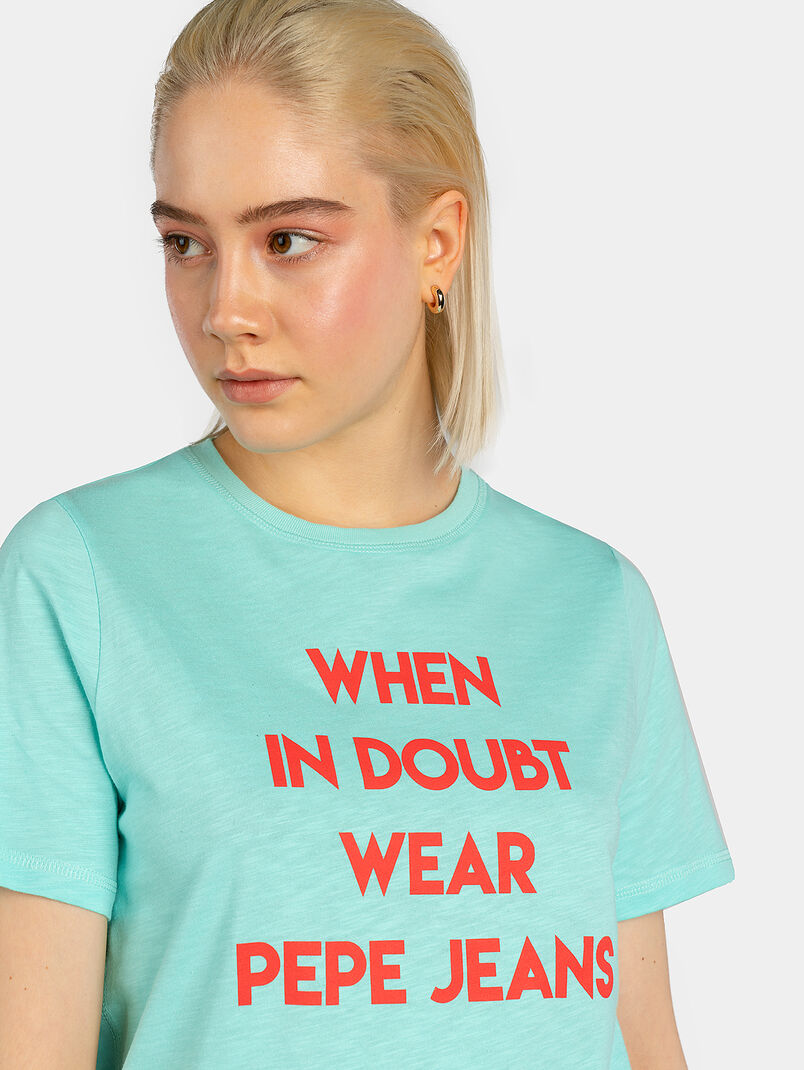 FREJA Cotton t-shirt - 3