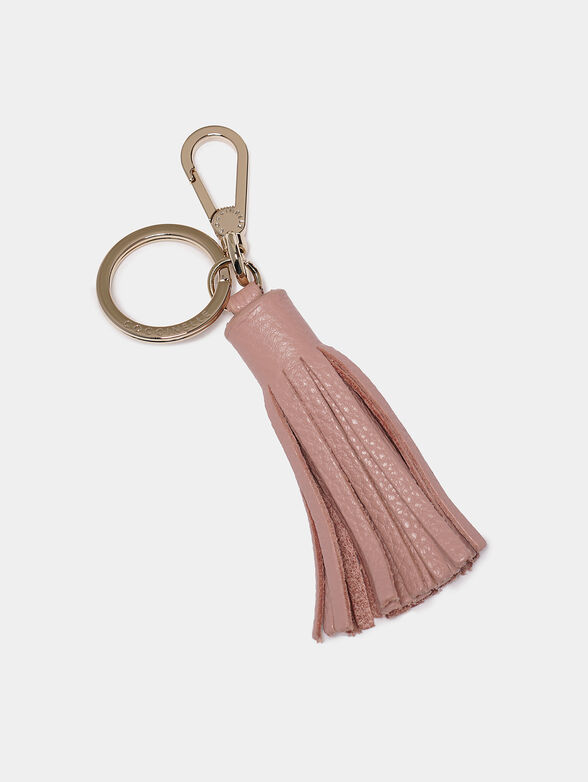 Keyring with leather tassel - 2