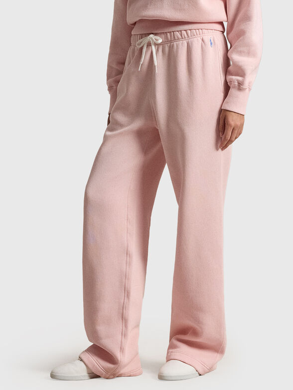 Sport trousers with ties - 1