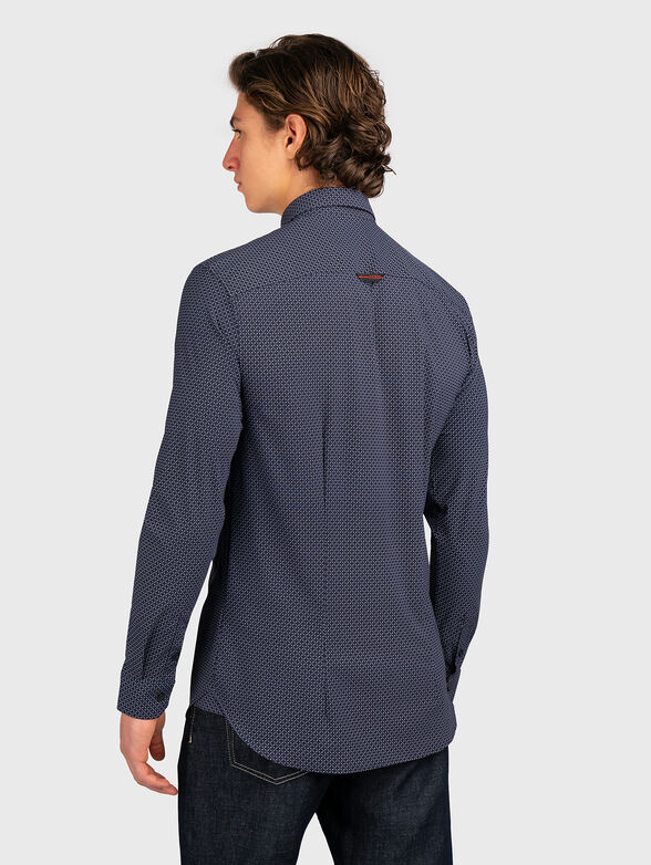 SUNSET dark blue shirt - 3