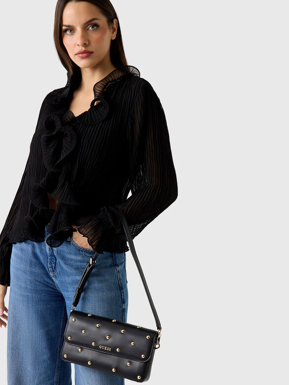 Beige SANDY bag with studs - 2