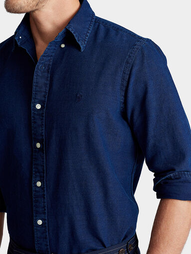 Shirt with Pony logo embroidery - 3