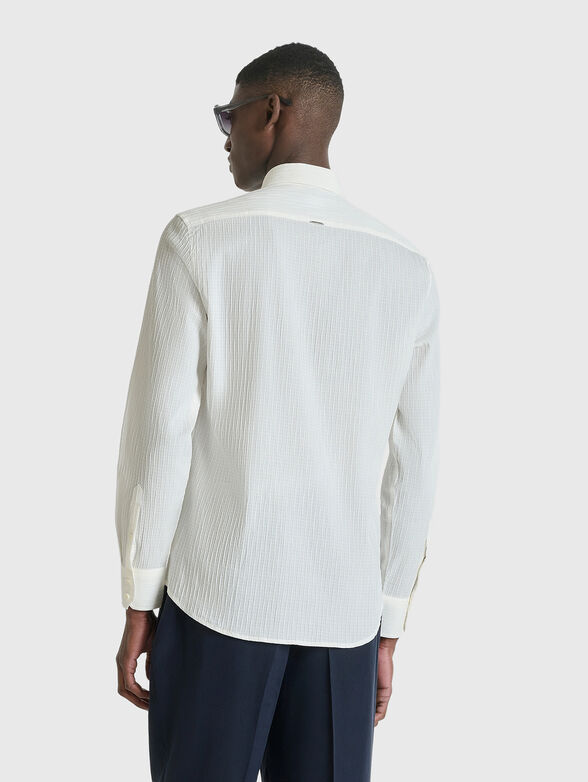 Long-sleeved shirt with classic collar  - 2