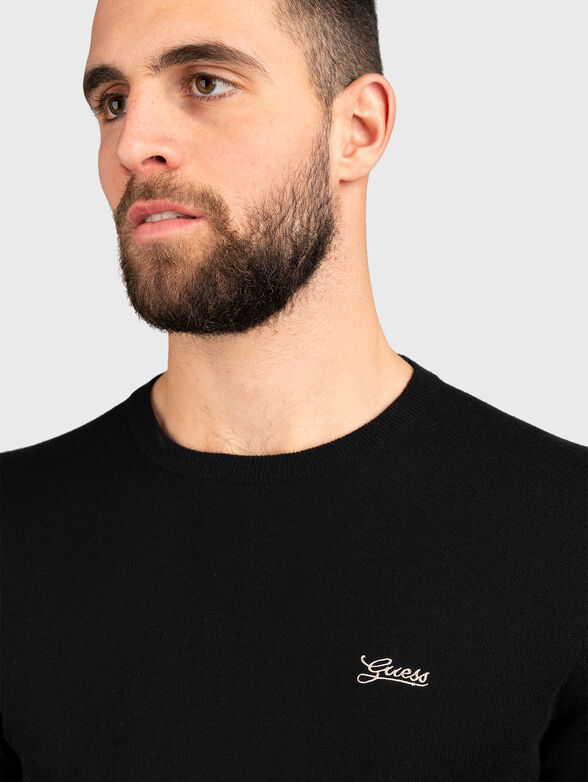 BENJAMIN sweater with embroidered logo - 4