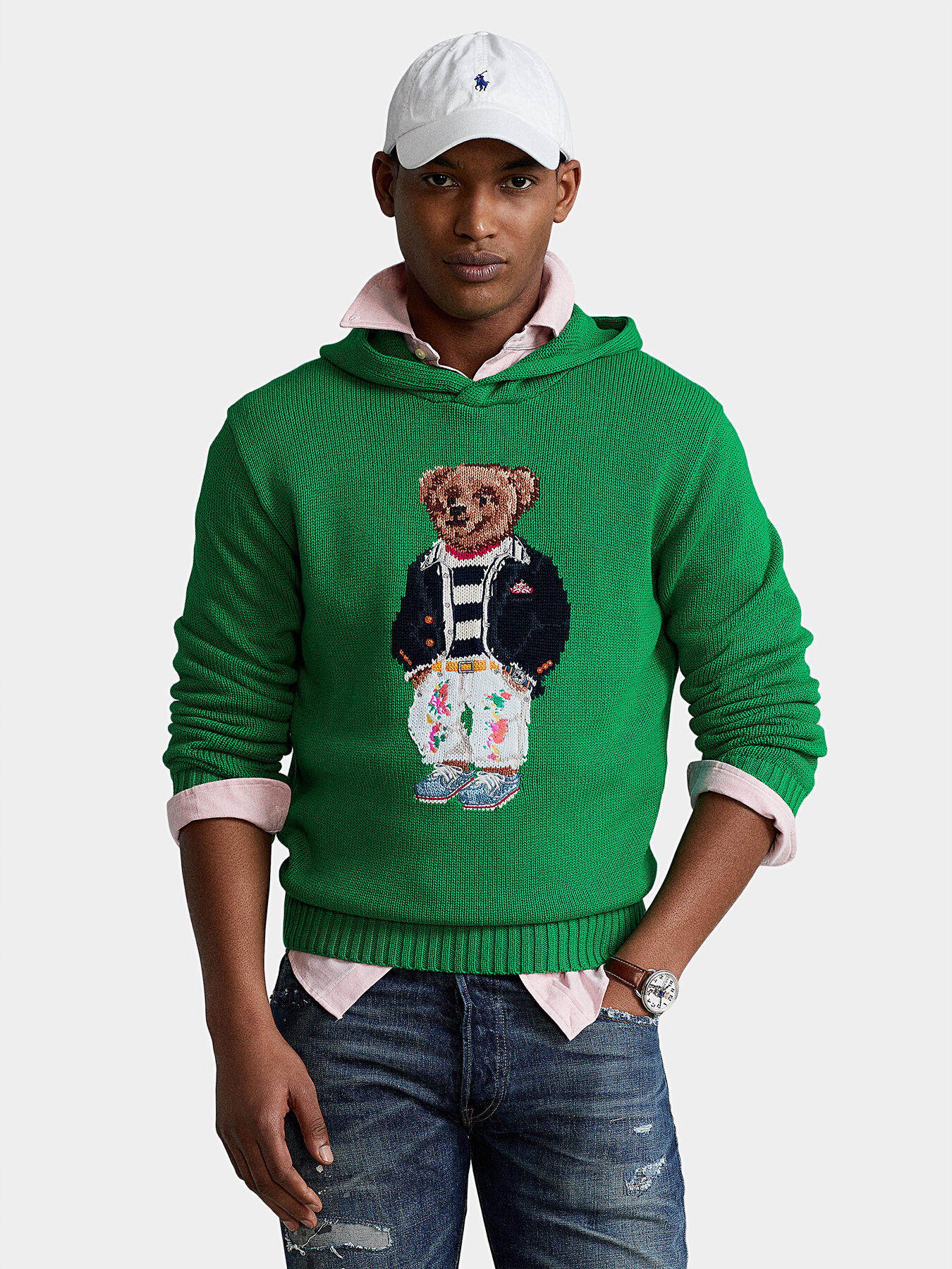 Hoodie with POLO BEAR embroidery brand POLO RALPH LAUREN