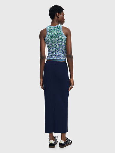 Knitted sleeveless top - 3