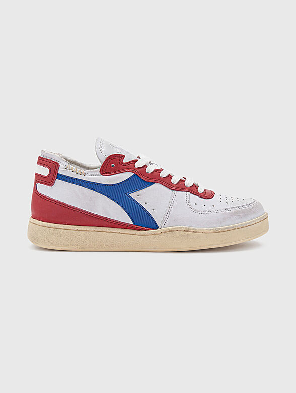 MI BASKET ROW sports shoes with contrasting inserts - 1