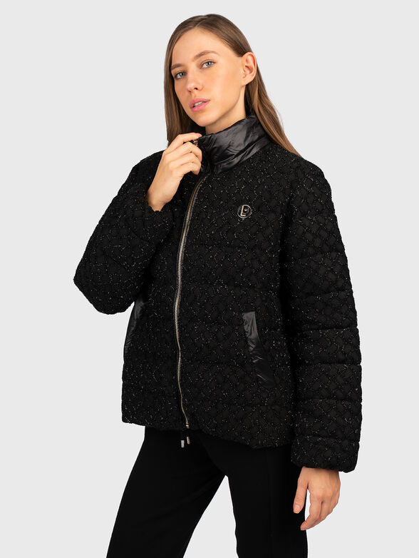 Black jacket with shiny accents - 6