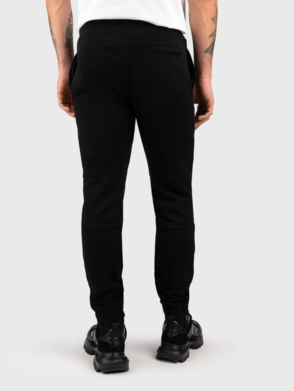 Cotton blend sports trousers  - 2