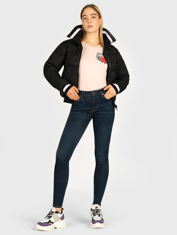 Pink T-shirt with print - 6