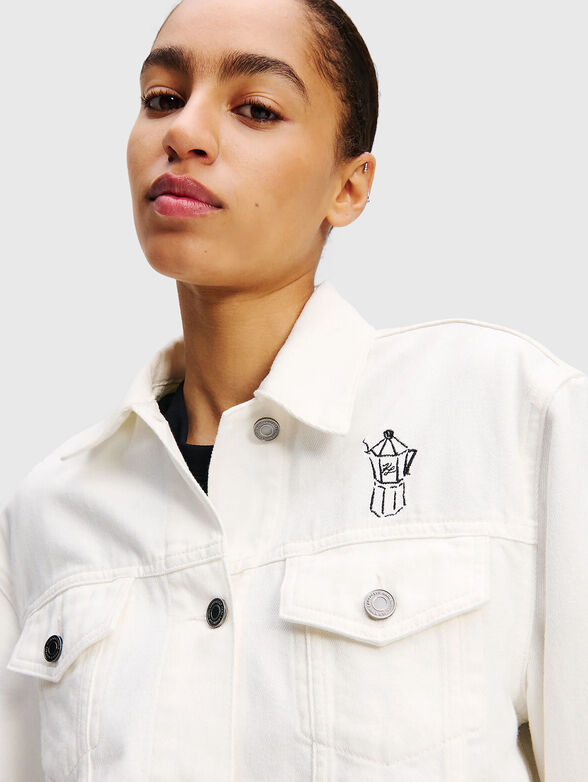 KARL LAGERFELD X JORGE PARRA denim jacket - 3