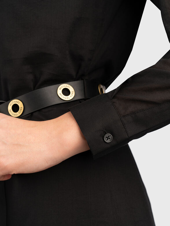 Maxi dress with slit - 4